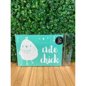 New Chalk Couture Transfer Cute ChickTransfer 5" x 7" Crafting Gift